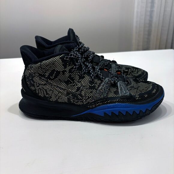 Nike Kyrie 7 Grind Black Lime Ice Men's Basketball‎ Sneakers Size 8.5 CQ9326-007